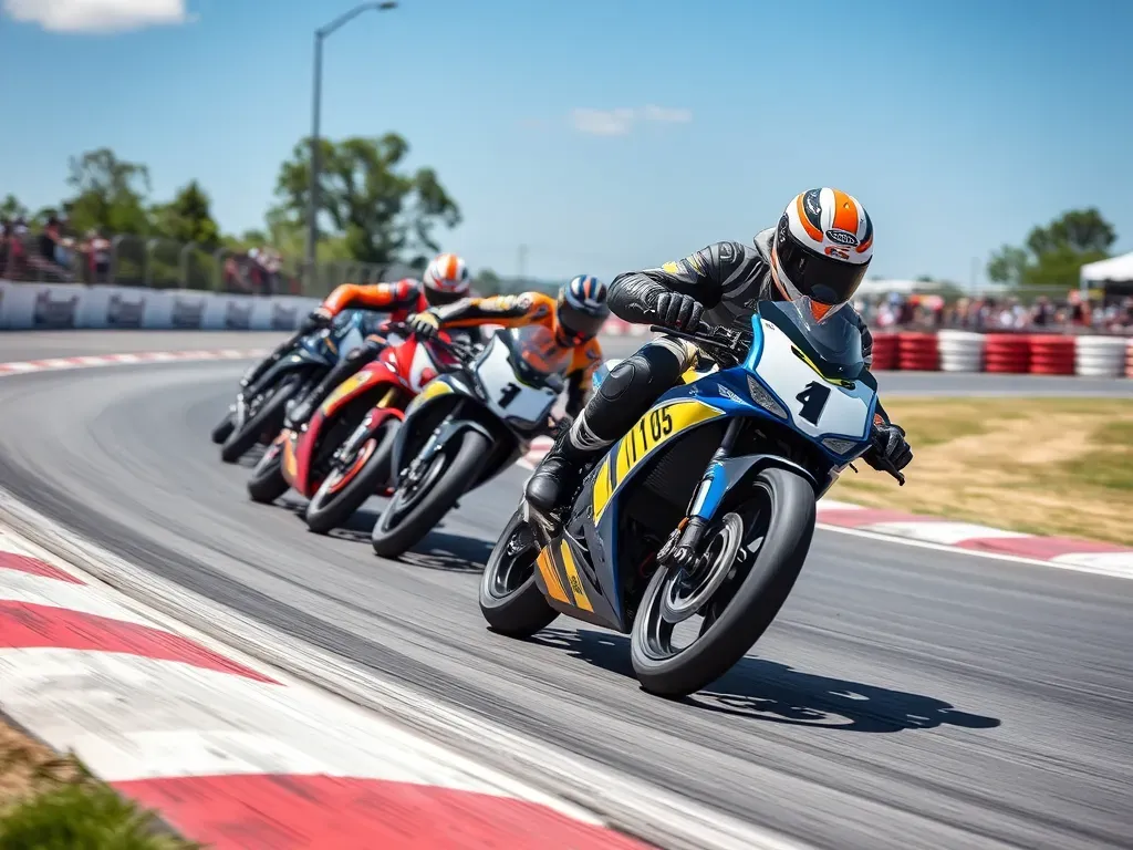 Start wyścigu żużlowego