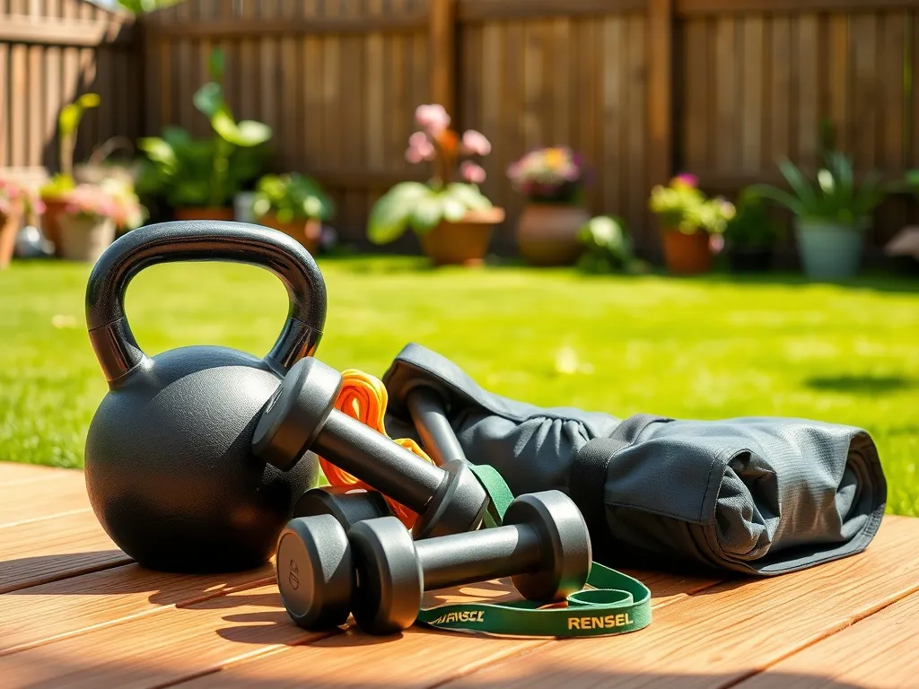 Najlepsze akcesoria do treningu funkcjonalnego w ogrodzie – poradnik