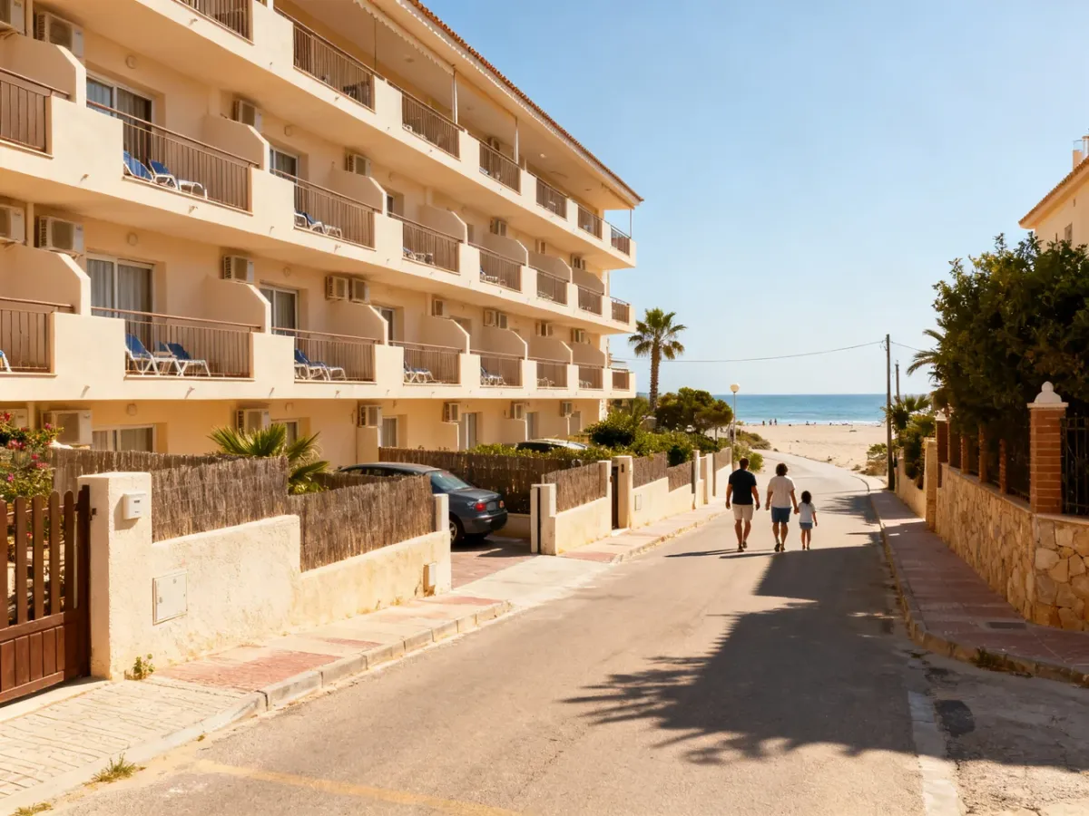 Antigoni Hotel w spokojnej okolicy, oddalony od plaży o około 900 metrów